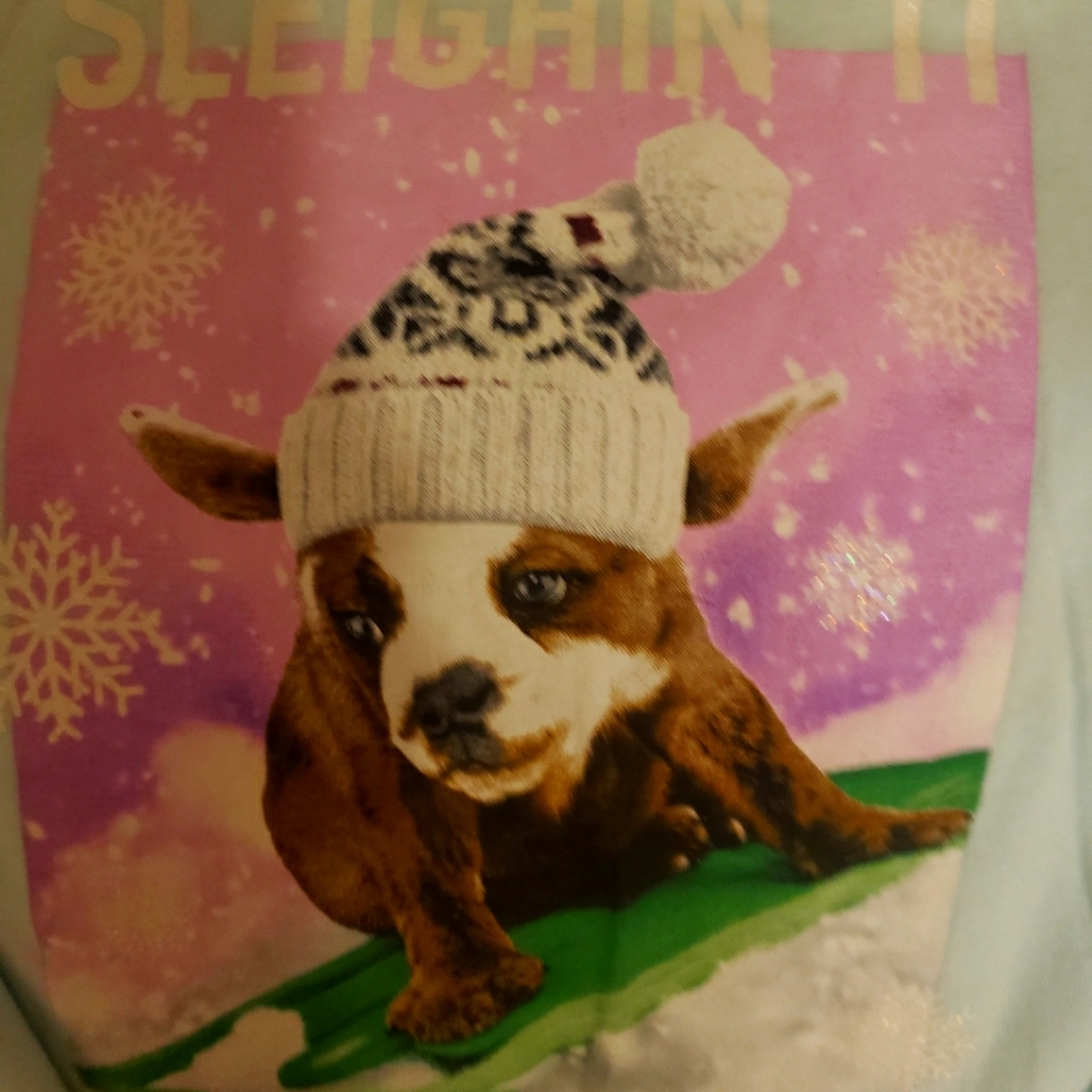 Girls Christmas shirt - Picture 2 of 3